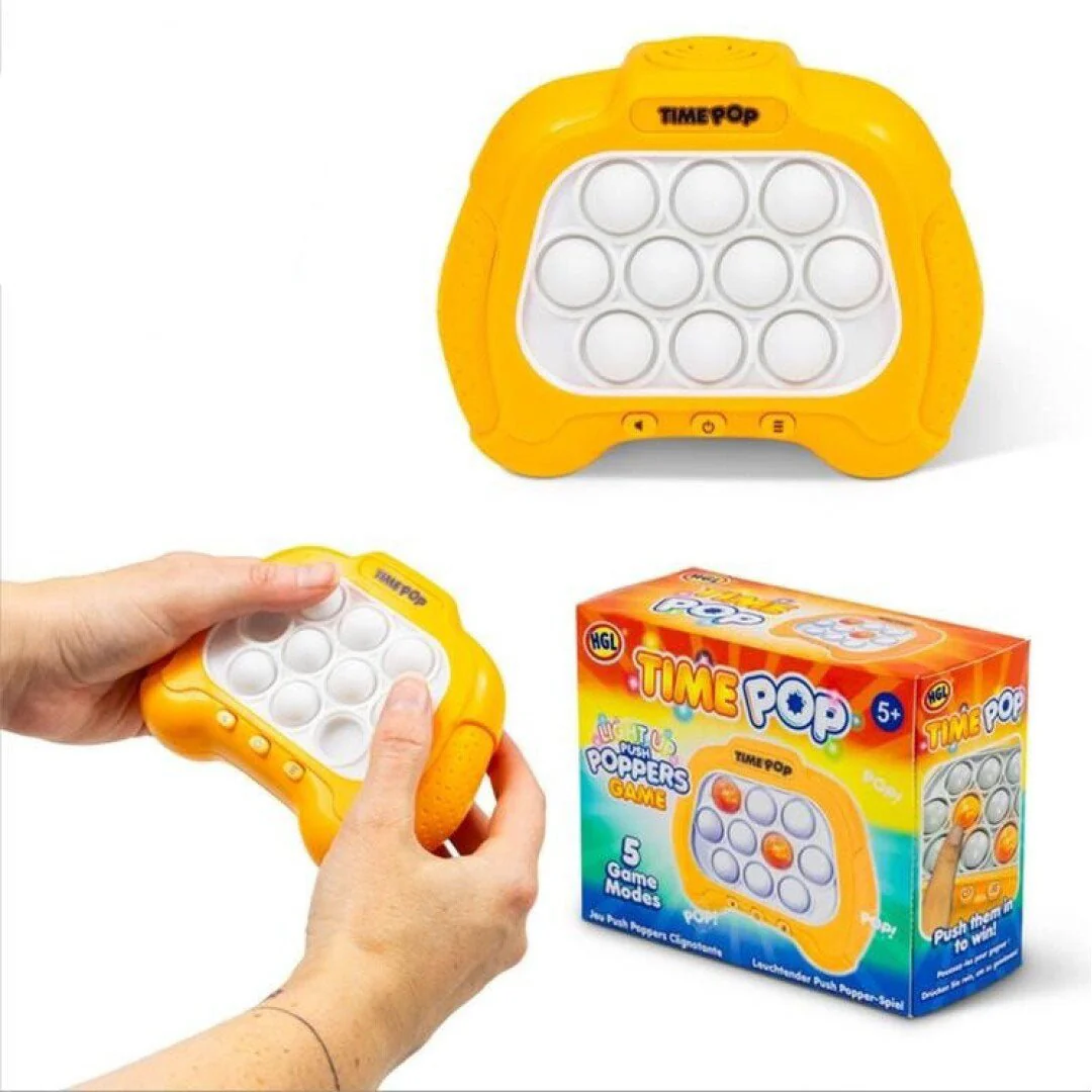 JUEGO SENSORIAL DE BOLSILLO ·TIMEPOP NARANJA·