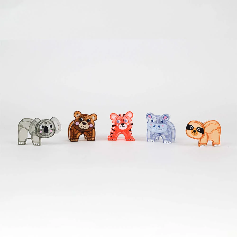 Imanix Animals Wild Savannah - 5 Piezas | Imanix