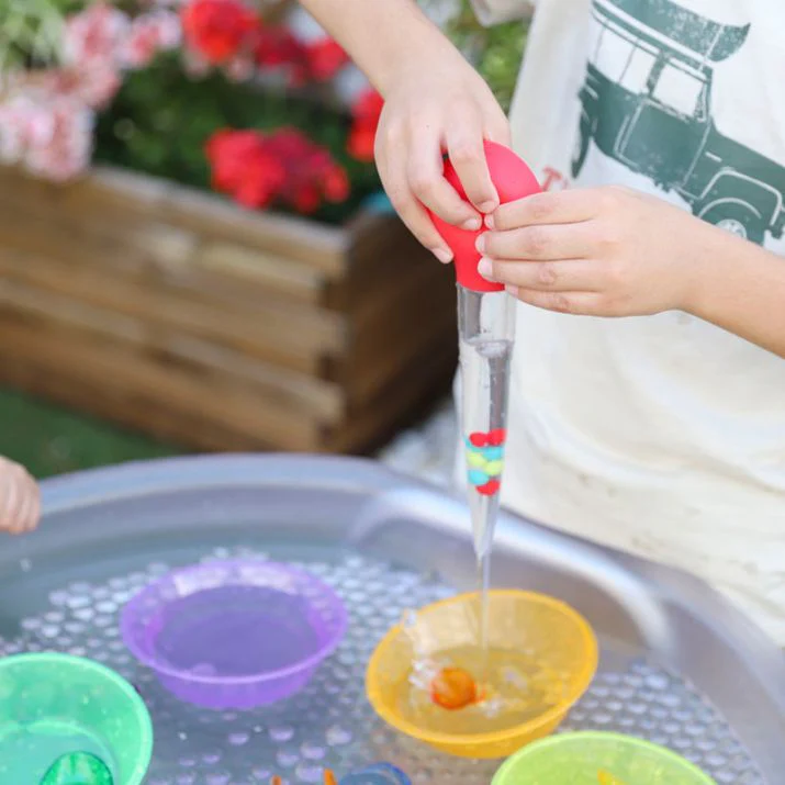 JUGUETE DE BAÑO HAPE ·PIPETA MEGA CUENTAGOTAS ROJO· - Imagen 3