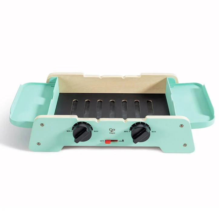 JUGUETE DE MADERA HAPE ·BARBACOA CREPITANTE PLANCHA Y PARRILLA· - Imagen 7