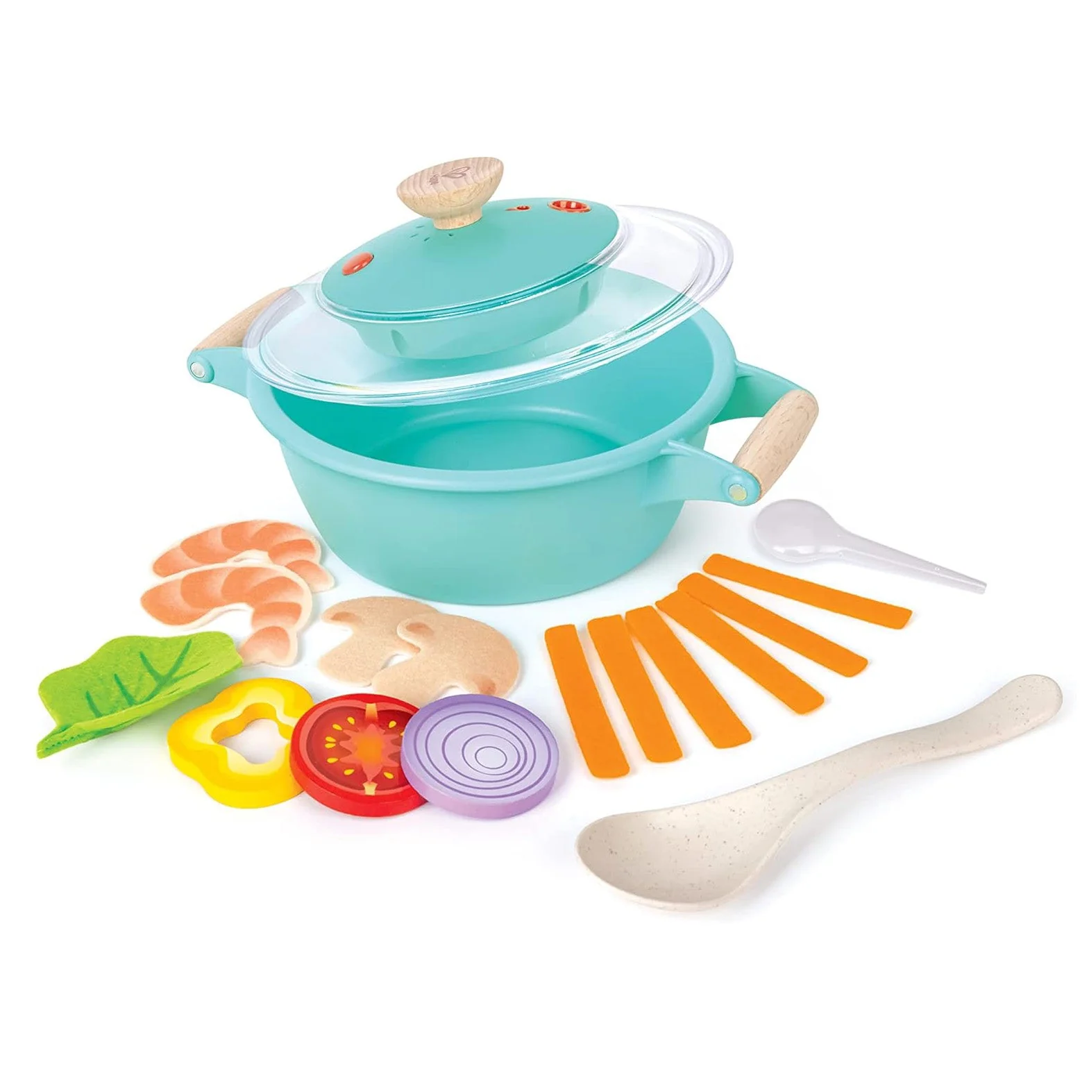 JUGUETE DE MADERA HAPE ·JUEGO DE COCINA LITTLE CHEF· - Imagen 8
