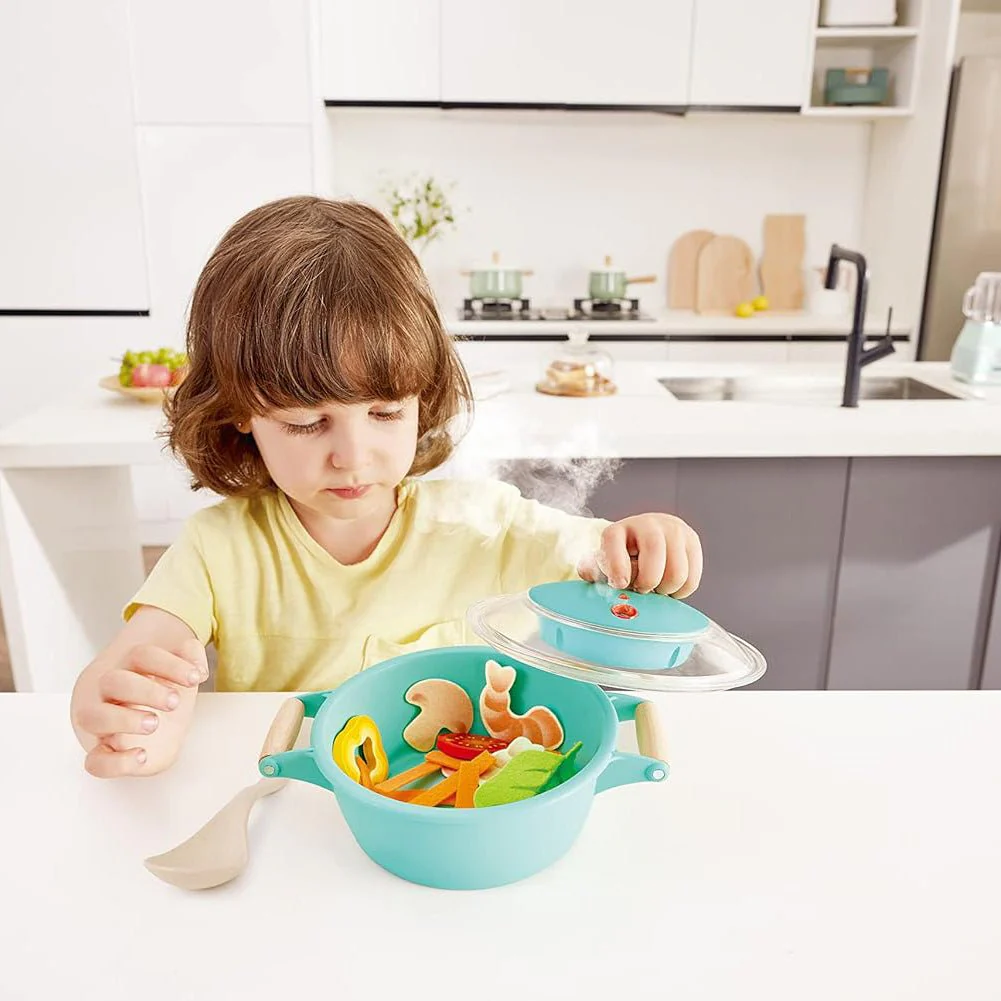 JUGUETE DE MADERA HAPE ·JUEGO DE COCINA LITTLE CHEF· - Imagen 3