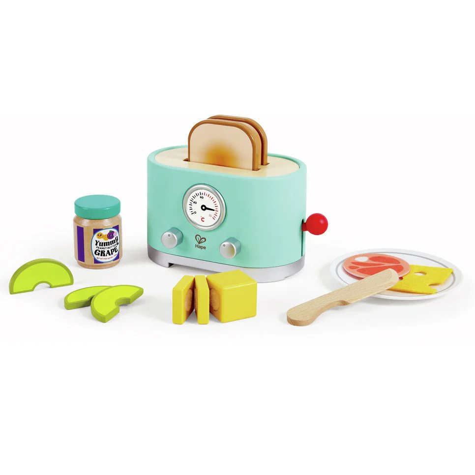 JUGUETE DE MADERA HAPE ·TOSTADORA DING & POP-UP· - Imagen 5