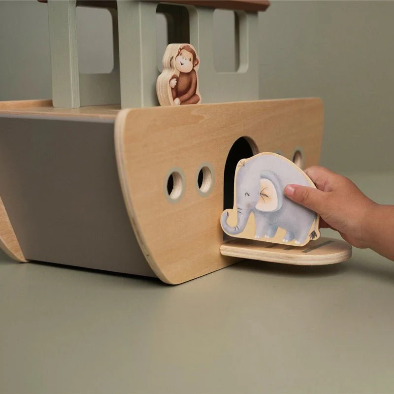 JUGUETE DE MADERA LITTLE DUTCH ·ARCA DE NOÉ· - Imagen 4