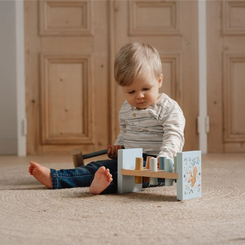 JUGUETE DE MADERA LITTLE DUTCH ·BANCO DE GOLPEO FOREST FRIENDS· - Imagen 9