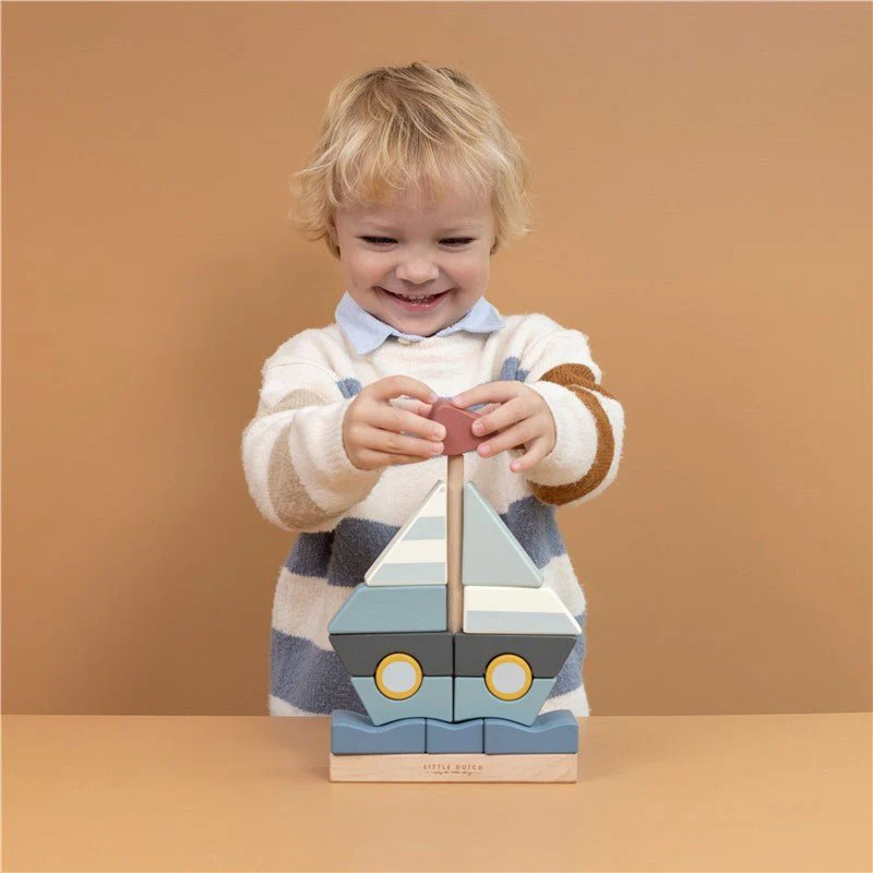 JUGUETE DE MADERA LITTLE DUTCH ·BARCO ENCAJABLE· - Imagen 8