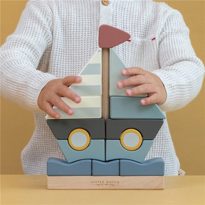 JUGUETE DE MADERA LITTLE DUTCH ·BARCO ENCAJABLE· - Imagen 5