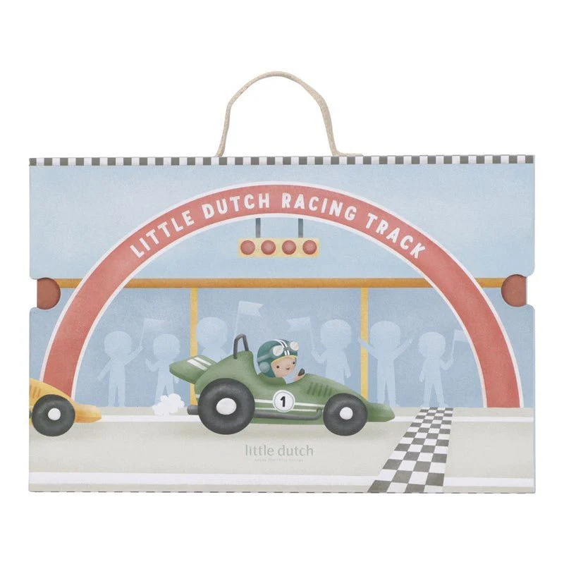 JUGUETE DE MADERA LITTLE DUTCH ·CAJA DE JUEGO CON PISTA DE CARRERAS· - Imagen 5