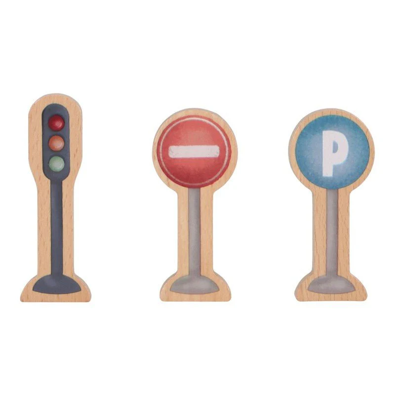 JUGUETE DE MADERA LITTLE DUTCH ·CAJA DE JUEGO CON PISTA DE CARRERAS· - Imagen 7