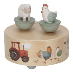 JUGUETE DE MADERA LITTLE DUTCH ·CAJA DE MÚSICA LITTLE FARM·
