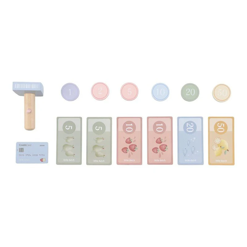 JUGUETE DE MADERA LITTLE DUTCH ·CAJA REGISTRADORA· - Imagen 6