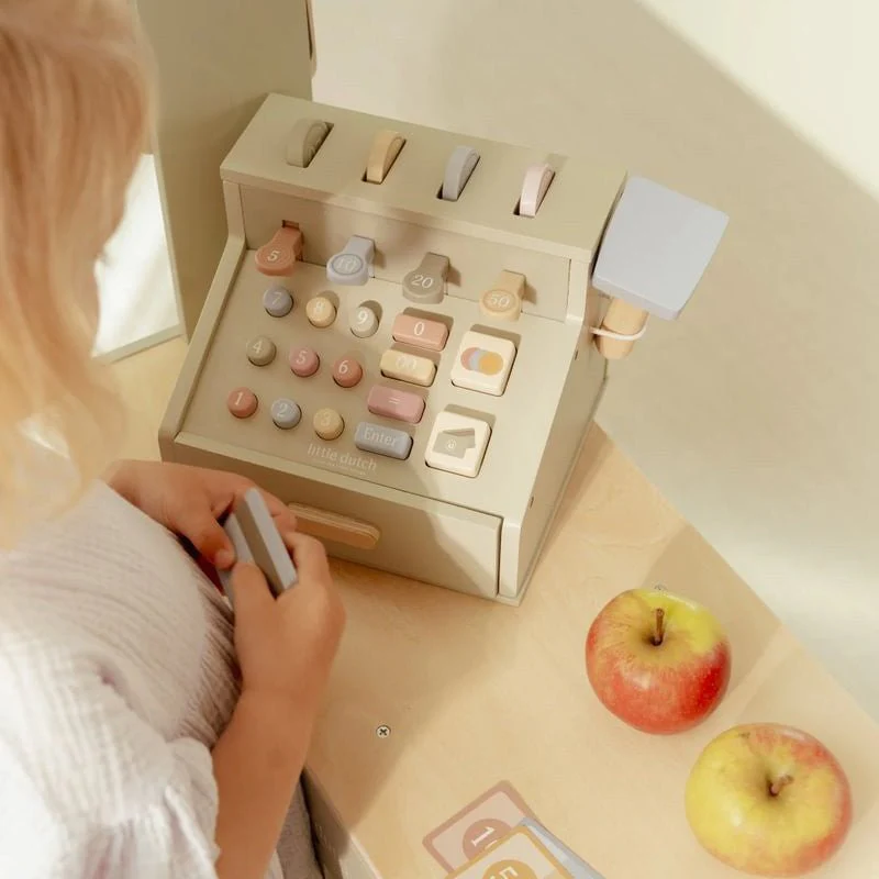 JUGUETE DE MADERA LITTLE DUTCH ·CAJA REGISTRADORA· - Imagen 9