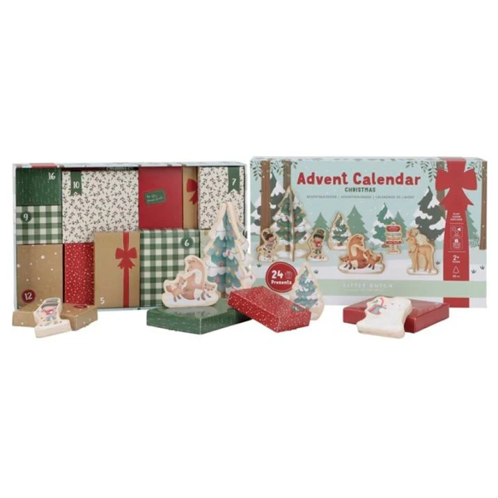 JUGUETE DE MADERA LITTLE DUTCH ·CALENDARIO ADVIENTO NAVIDAD· - Imagen 2