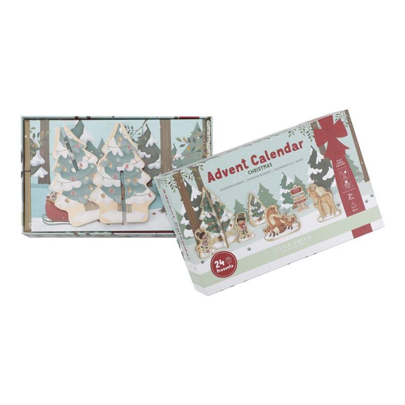 JUGUETE DE MADERA LITTLE DUTCH ·CALENDARIO ADVIENTO NAVIDAD· - Imagen 7