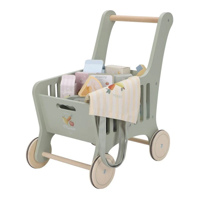 JUGUETE DE MADERA LITTLE DUTCH ·CARRITO DE LA COMPRA· - Imagen 3