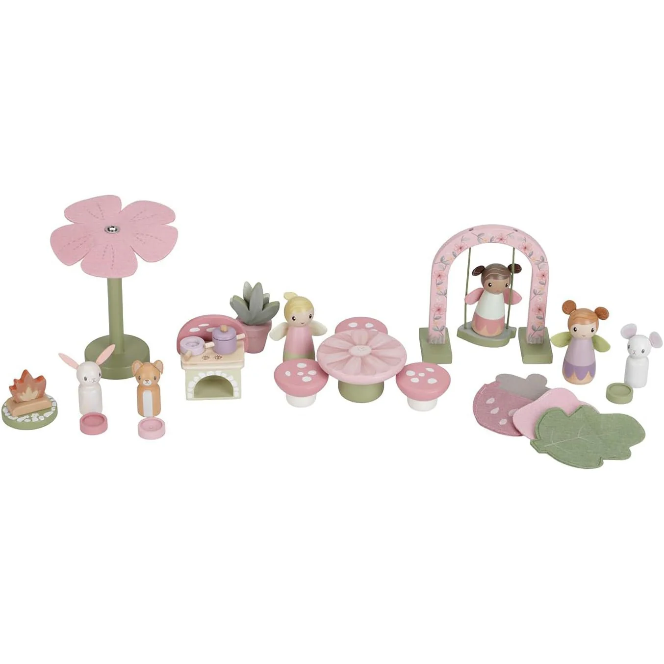 JUGUETE DE MADERA LITTLE DUTCH ·CASA DE MUÑECAS FAIRY GARDEN· - Imagen 3