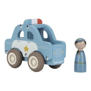 JUGUETE DE MADERA LITTLE DUTCH ·COCHE DE POLICÍA·