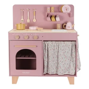 JUGUETE DE MADERA LITTLE DUTCH ·COCINA ROSA·