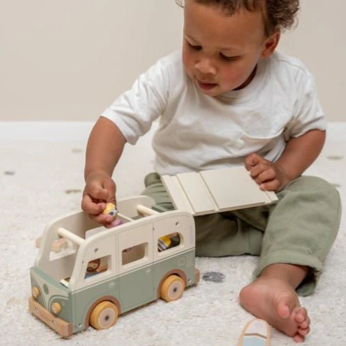 JUGUETE DE MADERA LITTLE DUTCH ·FURGONETA RETRO· - Imagen 6