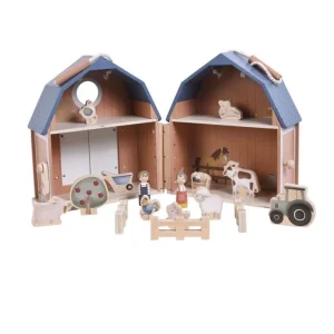 JUGUETE DE MADERA LITTLE DUTCH ·GRANJA CASA DE MUÑECAS·