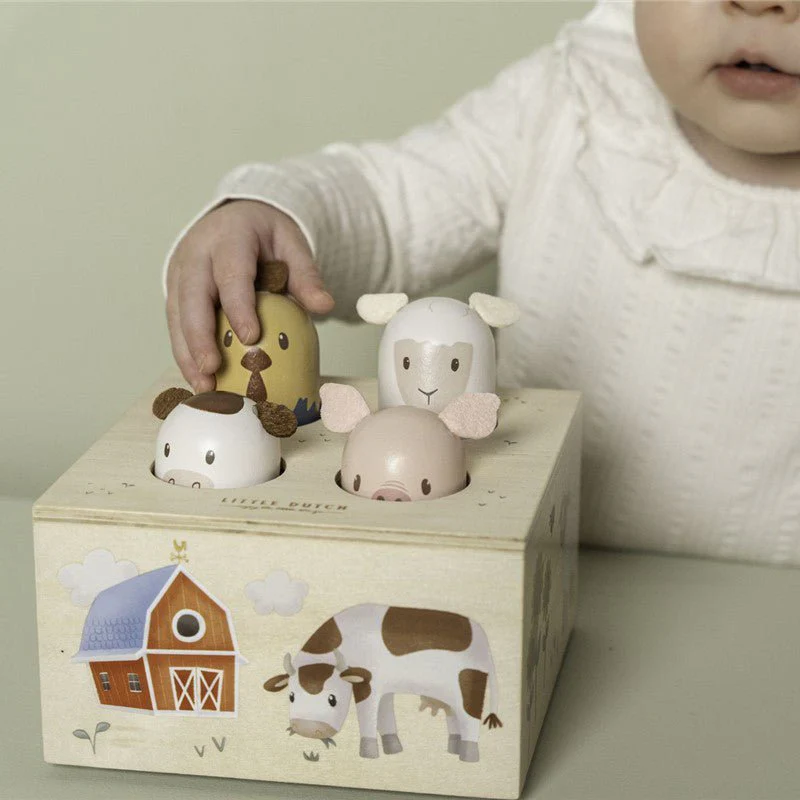 JUGUETE DE MADERA LITTLE DUTCH ·POP UP LITTLE FARM· - Imagen 4