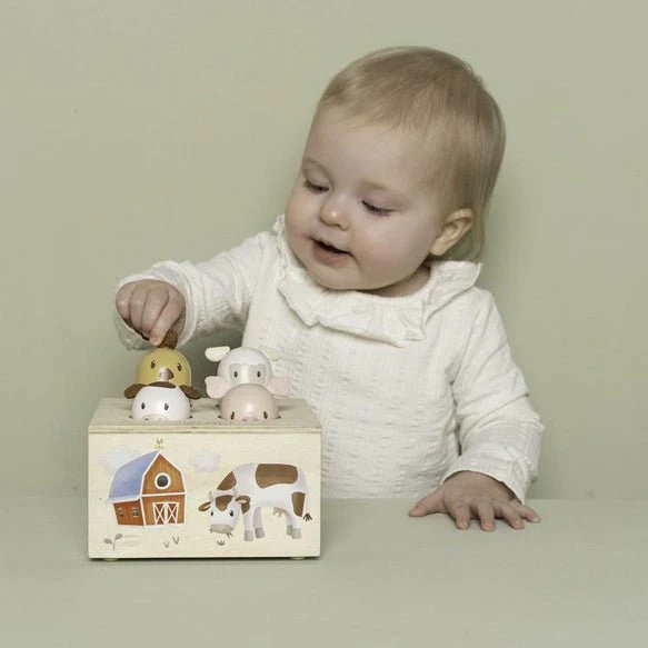 JUGUETE DE MADERA LITTLE DUTCH ·POP UP LITTLE FARM· - Imagen 2