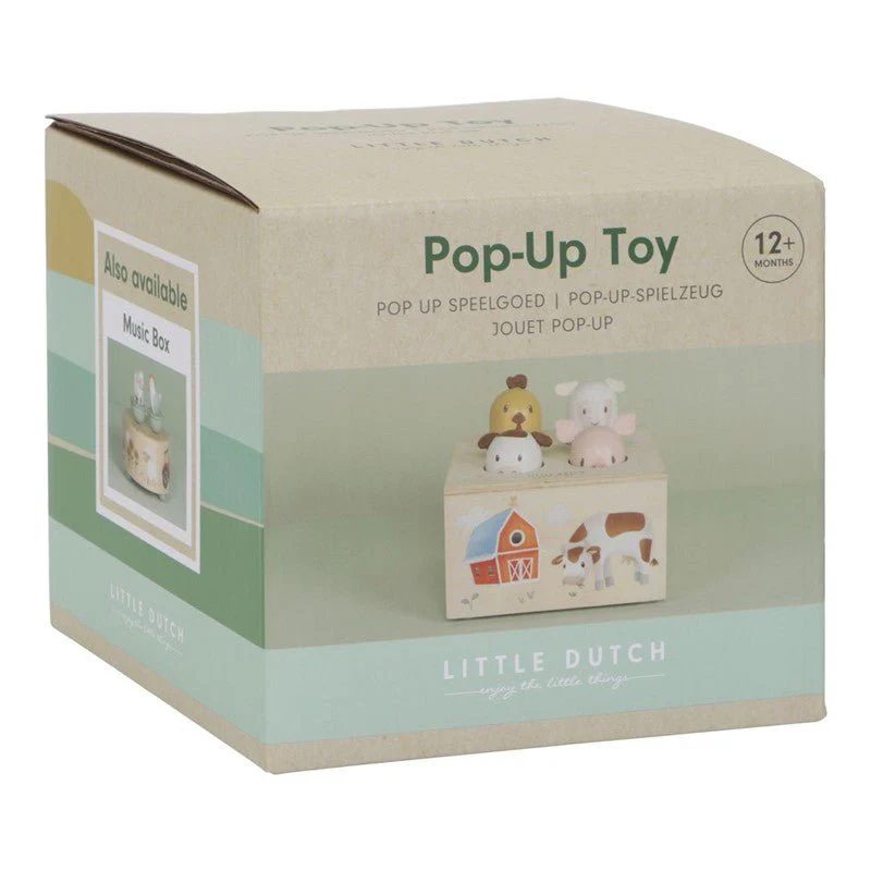 JUGUETE DE MADERA LITTLE DUTCH ·POP UP LITTLE FARM· - Imagen 8