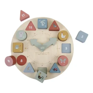 JUGUETE DE MADERA LITTLE DUTCH ·PUZZLE RELOJ·
