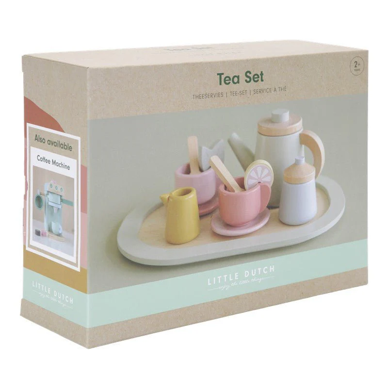 JUGUETE DE MADERA LITTLE DUTCH ·SET DE TÉ· - Imagen 4
