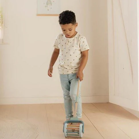 JUGUETE DE MADERA LITTLE DUTCH ·SONAJERO EMPUJABLE FOREST FRIENDS· - Imagen 2