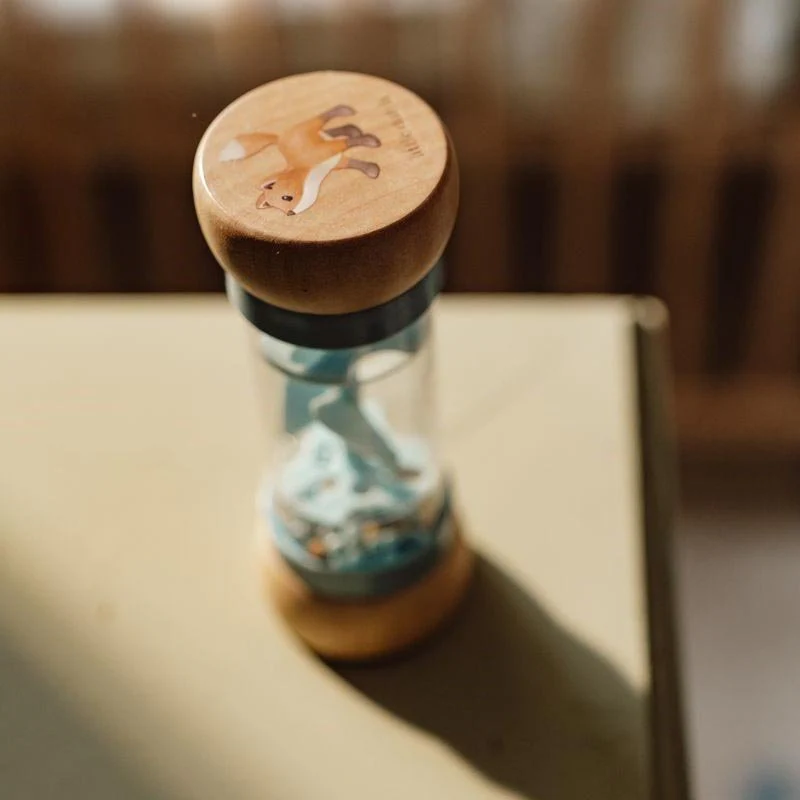 JUGUETE DE MADERA LITTLE DUTCH ·SONAJERO PALO DE LLUVIA FOREST FRIENDS· - Imagen 8