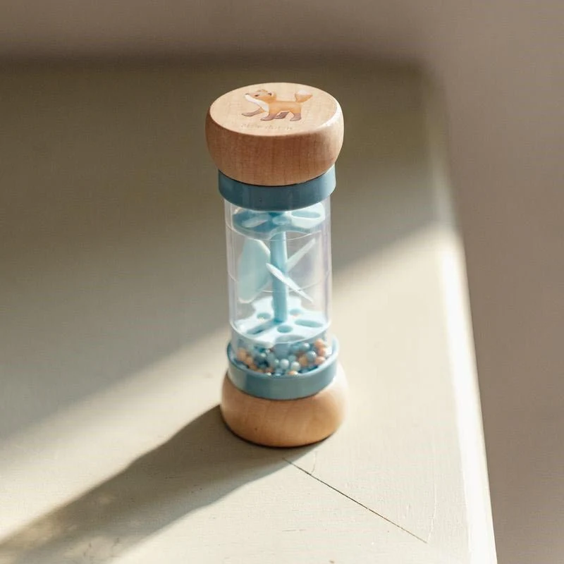 JUGUETE DE MADERA LITTLE DUTCH ·SONAJERO PALO DE LLUVIA FOREST FRIENDS· - Imagen 9