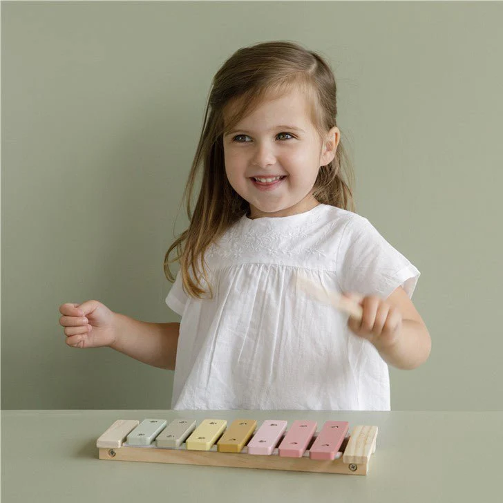 JUGUETE DE MADERA LITTLE DUTCH ·XILÓFONO ROSA· - Imagen 6