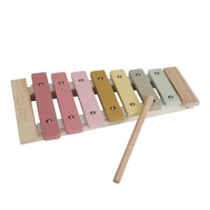 JUGUETE DE MADERA LITTLE DUTCH ·XILÓFONO ROSA·