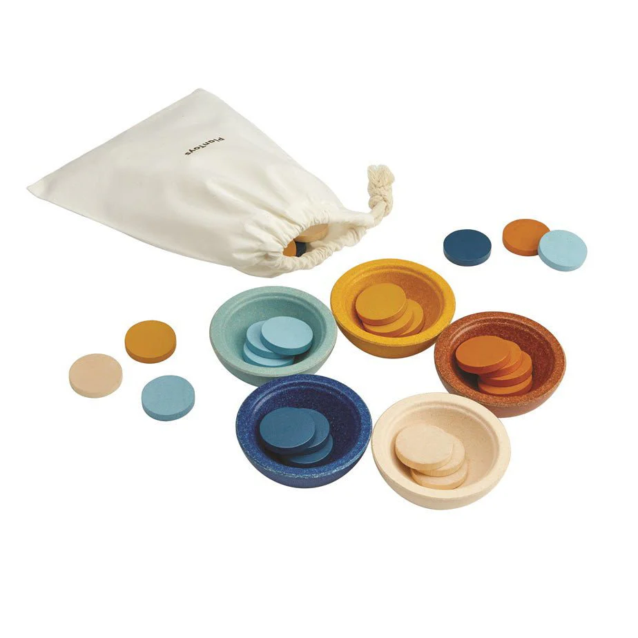 JUGUETE DE MADERA PLAN TOYS ·TAZAS ORDENA Y CUENTA ORCHARD· - Imagen 5