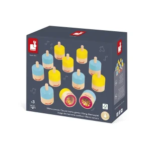 JUGUETE DE MADERA SENSORIAL JANOD ·MEMORY AUDITIVO·