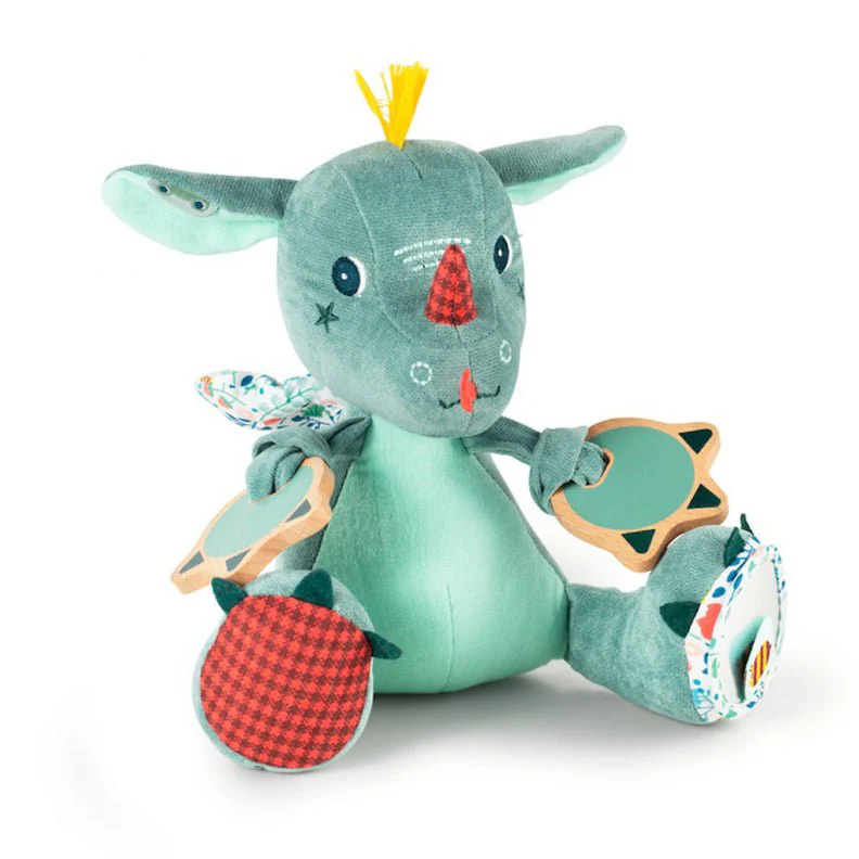 JUGUETE DE TELA LILLIPUTIENS ·JOE MUÑECO MULTIACTIVIDAD SENSORIAL·