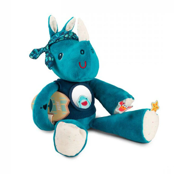 JUGUETE DE TELA LILLIPUTIENS ·MARIUS MUÑECO MULTIACTIVIDAD SENSORIAL·