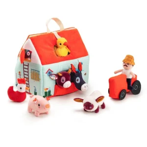 JUGUETE DE TELA LILLIPUTIENS ·MI PRIMERA GRANJA·