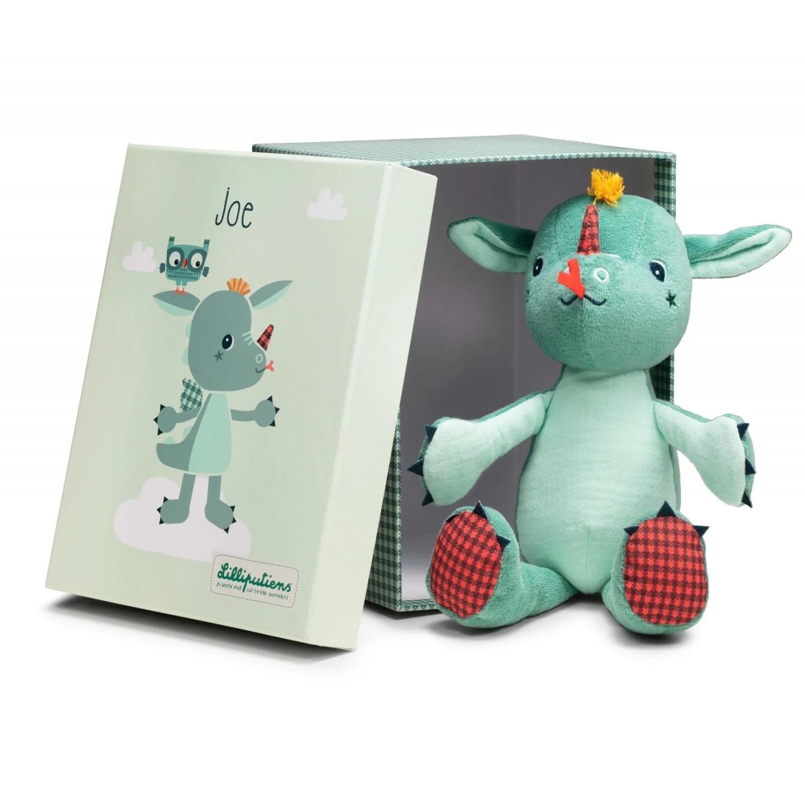 JUGUETE DE TELA LILLIPUTIENS ·PELUCHE AMOROSO JOE· - Imagen 2