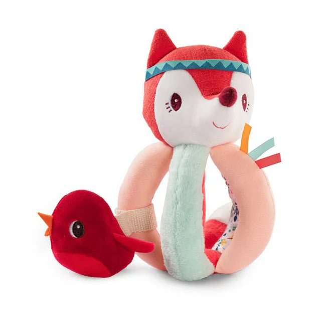 JUGUETE DE TELA LILLIPUTIENS ·SONAJERO CON ASAS ALICE·