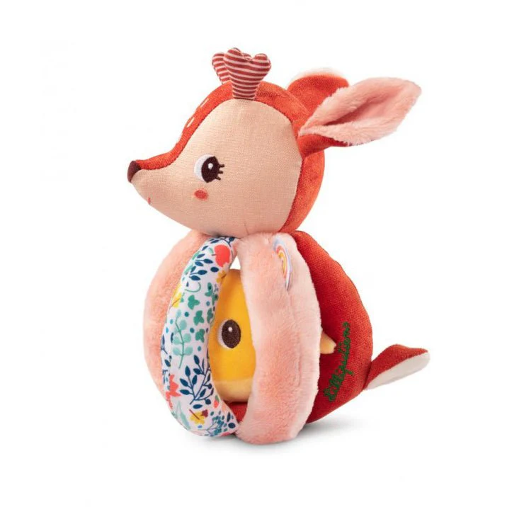 JUGUETE DE TELA LILLIPUTIENS ·SONAJERO CON ASAS STELLA· - Imagen 3