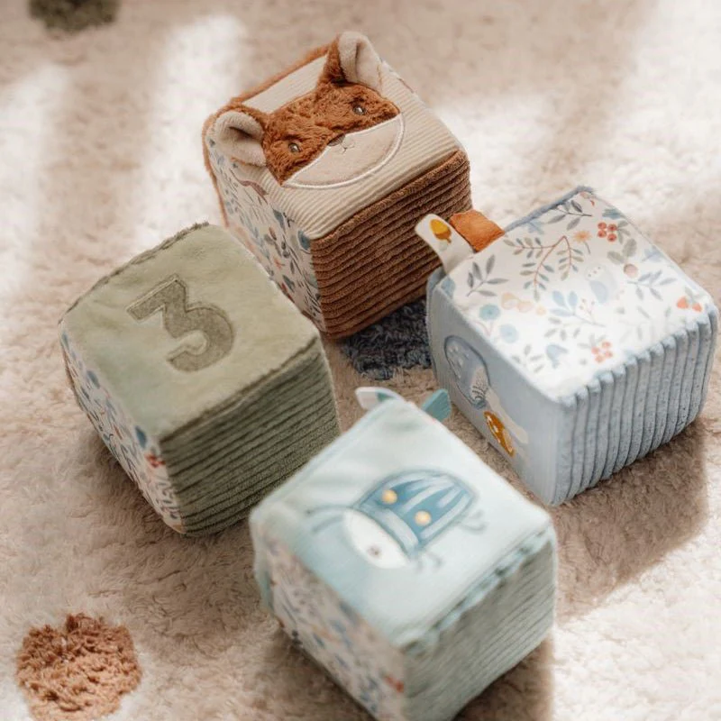 JUGUETE DE TELA LITTLE DUTCH ·CUBOS APILABLES FOREST FRIENDS· - Imagen 8