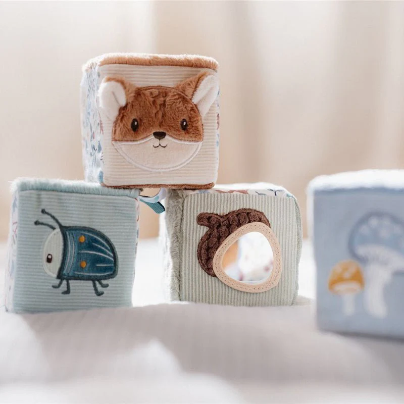 JUGUETE DE TELA LITTLE DUTCH ·CUBOS APILABLES FOREST FRIENDS· - Imagen 5