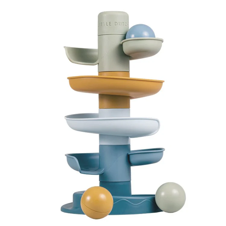 JUGUETE SENSORIAL LITTLE DUTCH ·CIRCUITO BOLA AZUL·