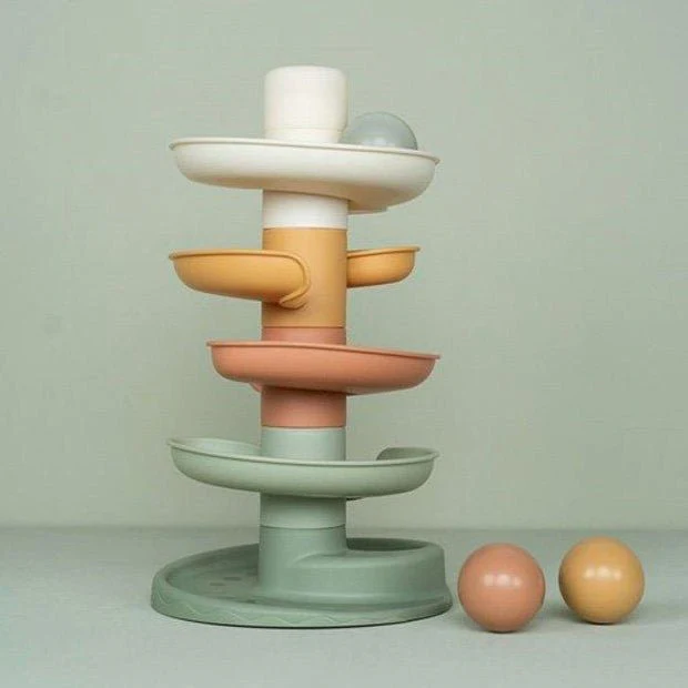 JUGUETE SENSORIAL LITTLE DUTCH ·CIRCUITO BOLA UNISEX· - Imagen 5