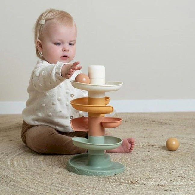 JUGUETE SENSORIAL LITTLE DUTCH ·CIRCUITO BOLA UNISEX· - Imagen 2