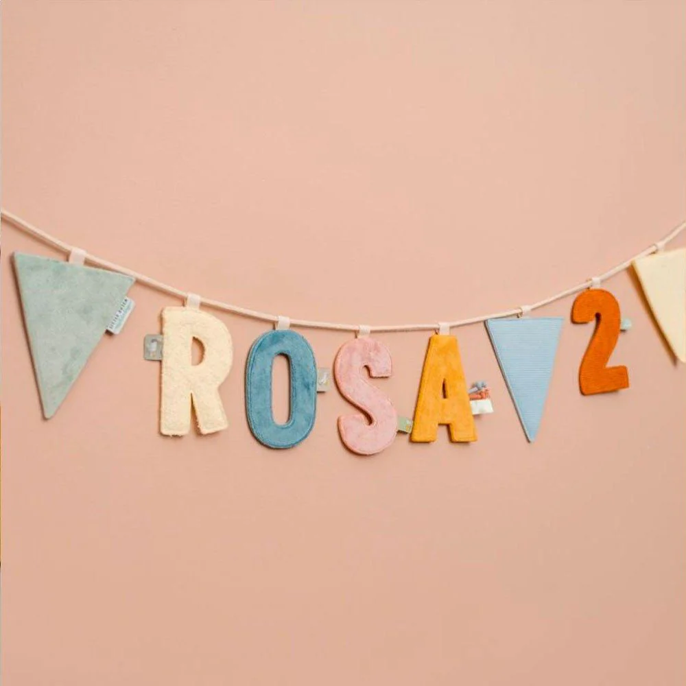 LETRA H - COLGANTE PARA GUIRNALDA - Imagen 3