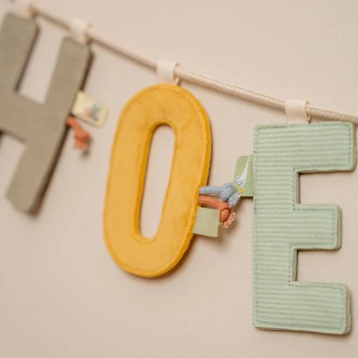 LETRA U - COLGANTE PARA GUIRNALDA - Imagen 4