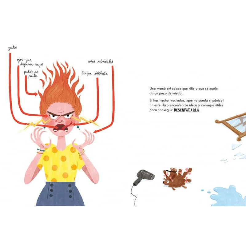 LIBRO INFANTIL - CÓMO DESENFADAR A UNA MAMÁ EN 10 PASOS - Imagen 2